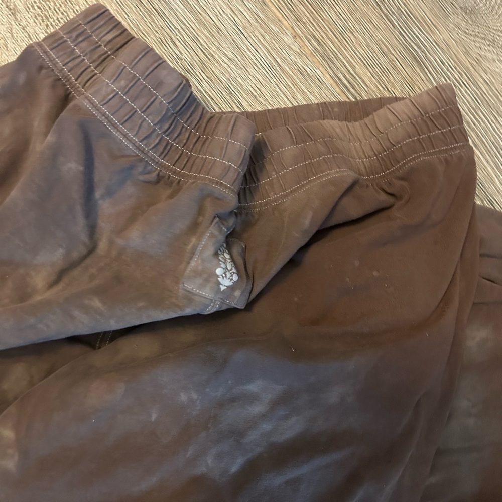 Free People Brown Tie-Dye Joggers - Picture 3 of 4
